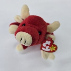 TyTy Original Beanie Babies “Snort” The Bull 1995 EXCELLENT Condition